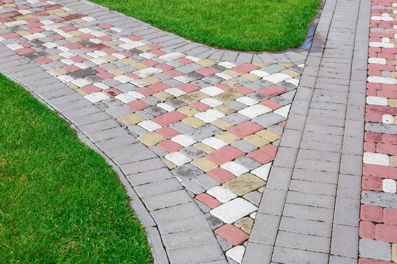 Colorful Paver Arrangement