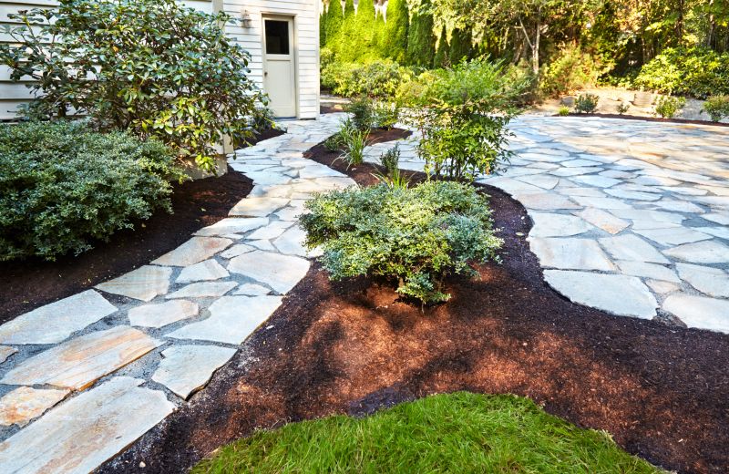 Elegant Pavers Walkway