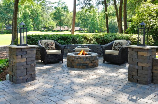Fire Pit Installation in Dunedin